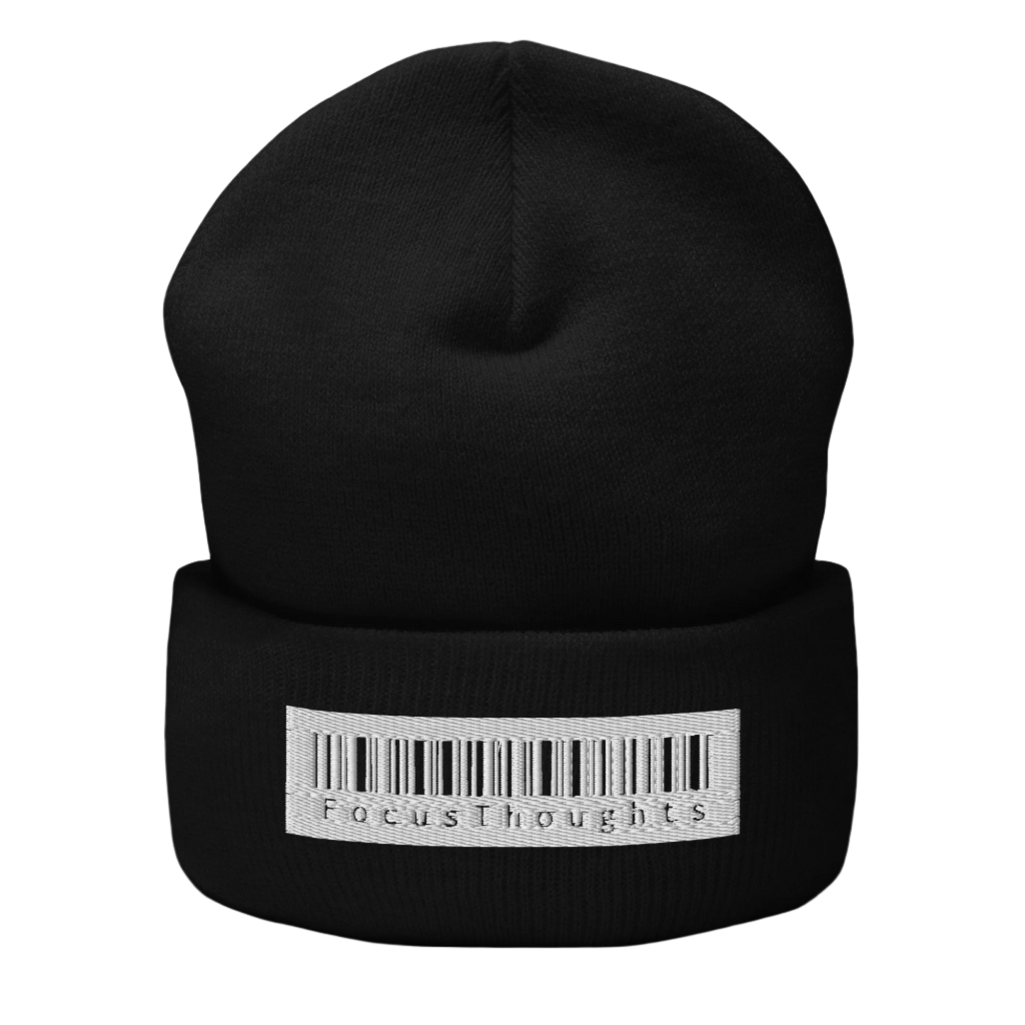 Libre Barcode Cuffed Beanie