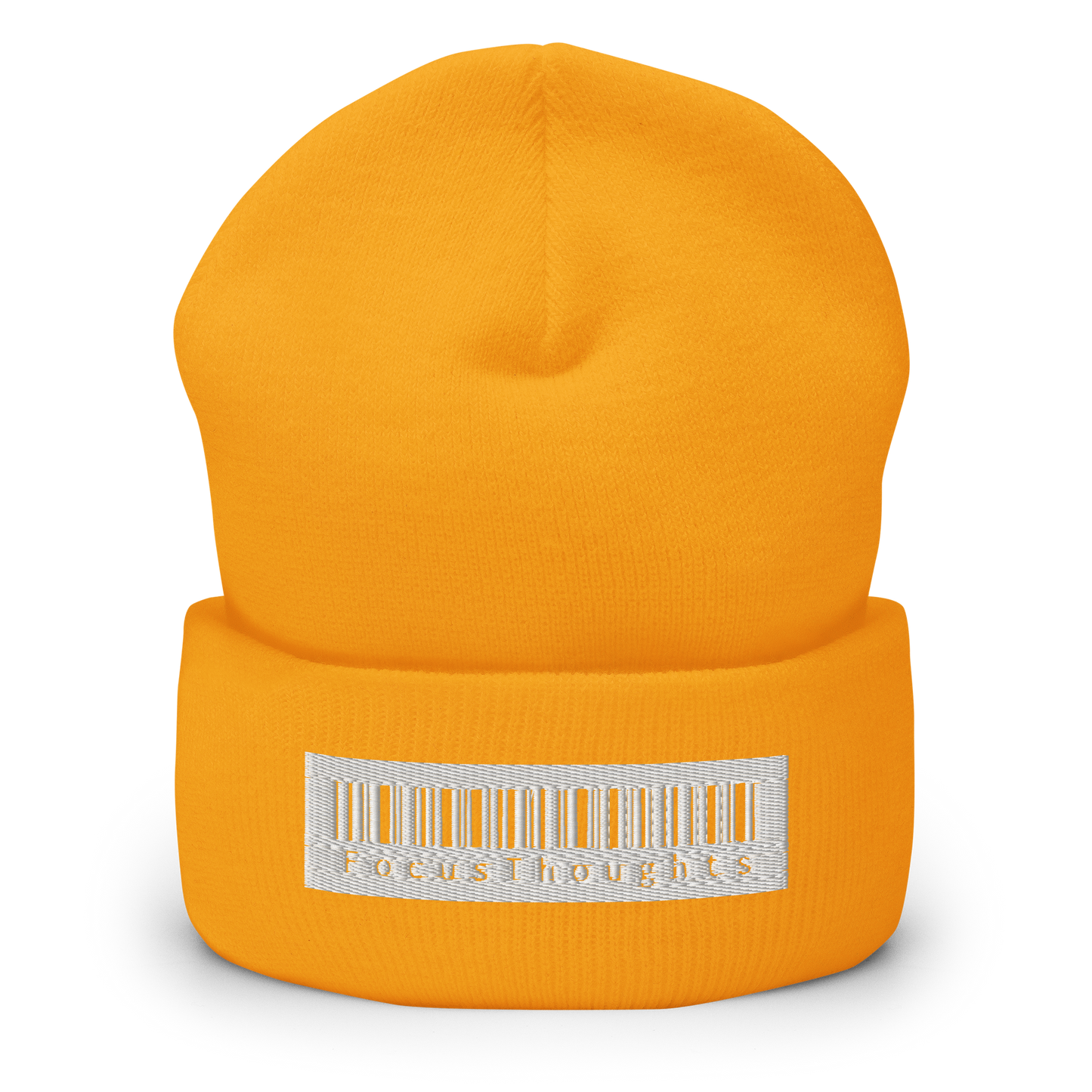 Libre Barcode Cuffed Beanie