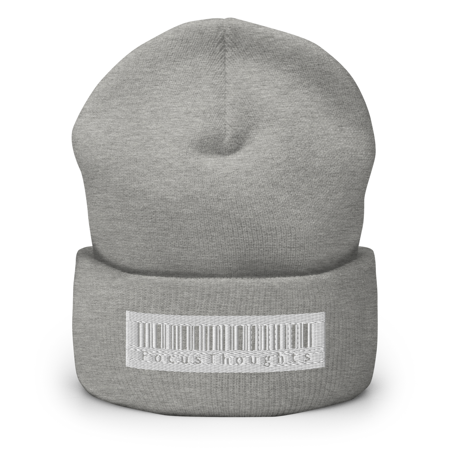 Libre Barcode Cuffed Beanie