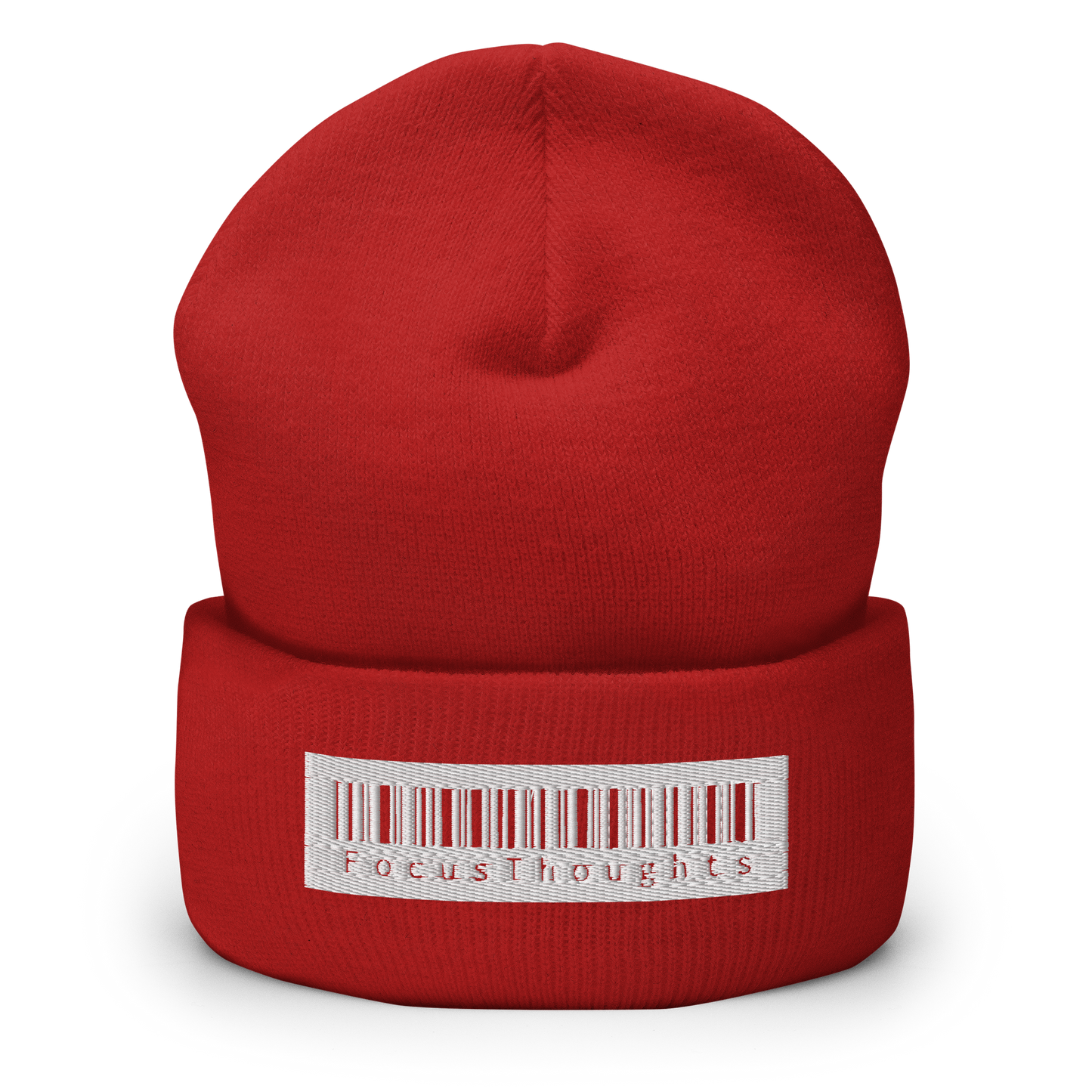 Libre Barcode Cuffed Beanie