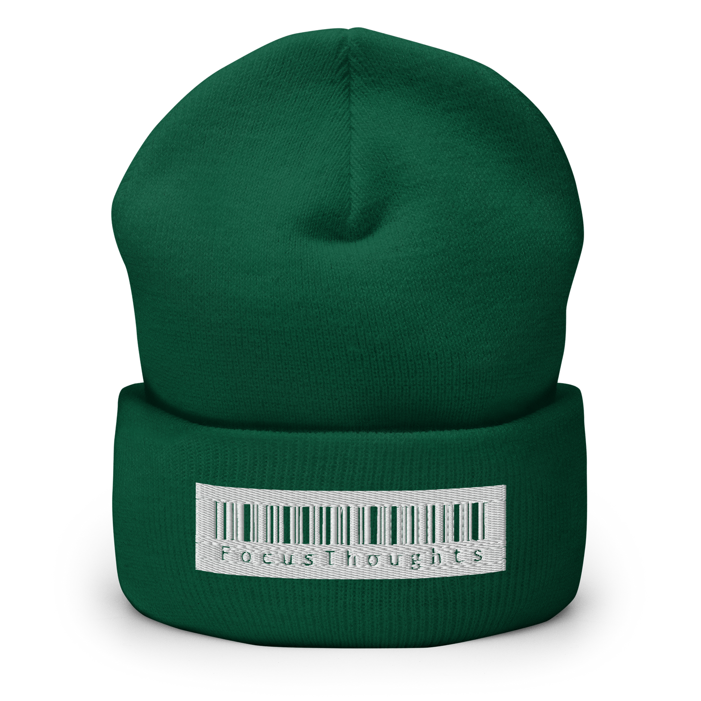 Libre Barcode Cuffed Beanie